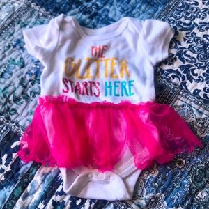 Baby girl onesie